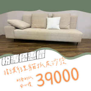 衛斯理貓抓皮沙發