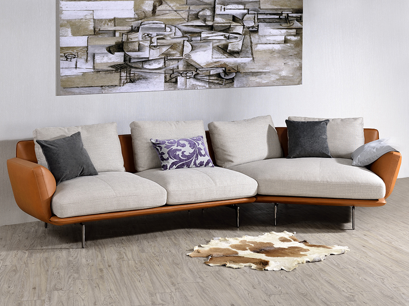 ↑奧蘿拉設計沙發：來自歐陸的質感造型設計